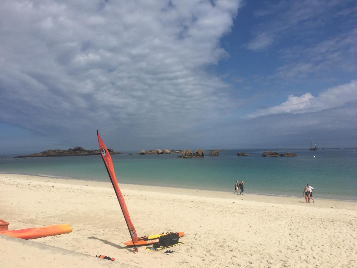 Saint-Michel-en-Grève Belle Vue Sur Mer מראה חיצוני תמונה